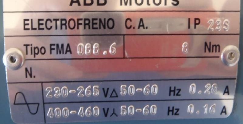 Трехфазный сервомотор Drehstrom- Elektromotor mit Bremse ABB M 3VRS71A-4 ( M3VRS71A-4 ) Wellendurchmesser: Ø 14 mm Flanschdurchmesser: Ø 105 mm Neu ! фото на Industry-Pilot